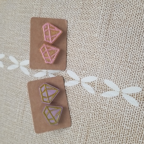 Diamond Earrings - Picture 1 of 7